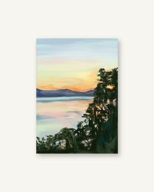 Lake Atitlan Ipad Drawing